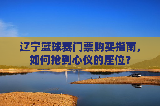 辽宁篮球赛门票购买指南，如何抢到心仪的座位？