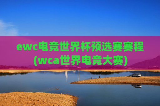 ewc电竞世界杯预选赛赛程(wca世界电竞大赛)