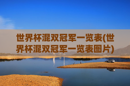 世界杯混双冠军一览表(世界杯混双冠军一览表图片)