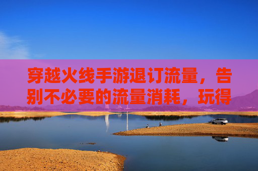 穿越火线手游退订流量,告别不必要的流量消耗,玩得更自由