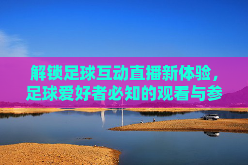 解锁足球互动直播新体验,足球爱好者必知的观看与参与指南