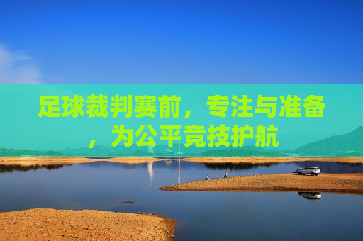 足球裁判赛前,专注与准备,为公平竞技护航