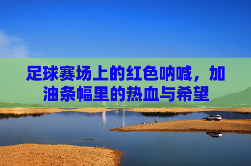 足球赛场上的红色呐喊,加油条幅里的热血与希望