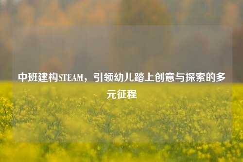 中班建构STEAM，引领幼儿踏上创意与探索的多元征程