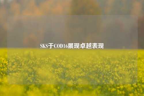 SKS于COD16展现卓越表现
