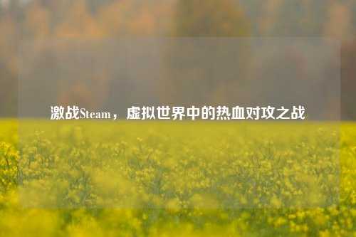 激战Steam，虚拟世界中的热血对攻之战
