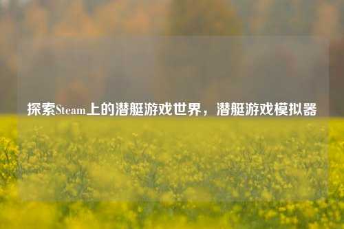 探索Steam上的潜艇游戏世界,潜艇游戏模拟器