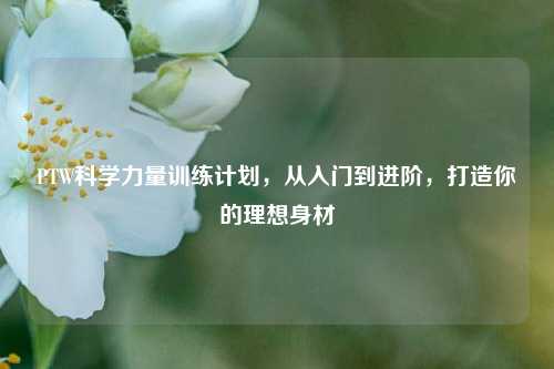 PTW科学力量训练计划,从入门到进阶,打造你的理想身材