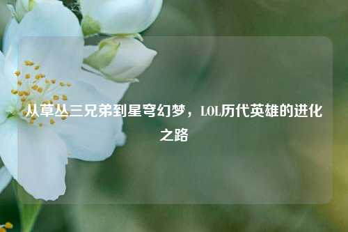 从草丛三兄弟到星穹幻梦,LOL历代英雄的进化之路