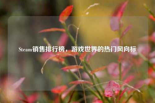 Steam销售排行榜,游戏世界的热门风向标